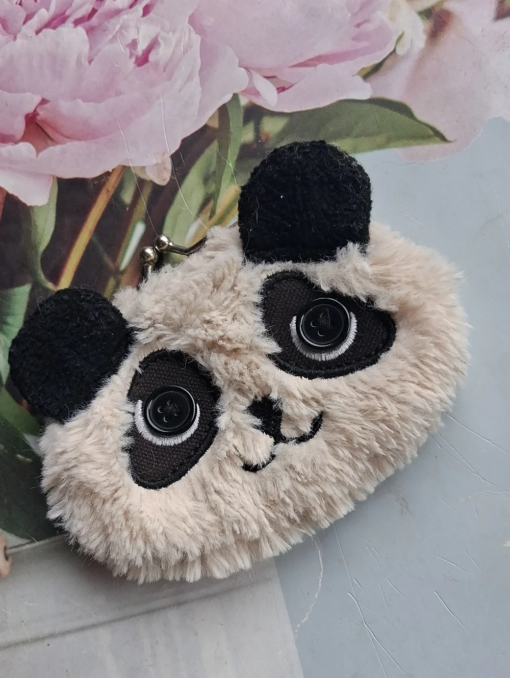 Panda  Plush  change purse